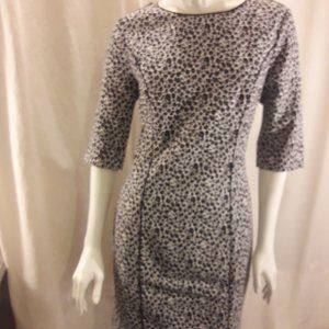 Banana Republic Leopard Print Shift Dress